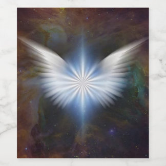 Angel Wings Weinetikett