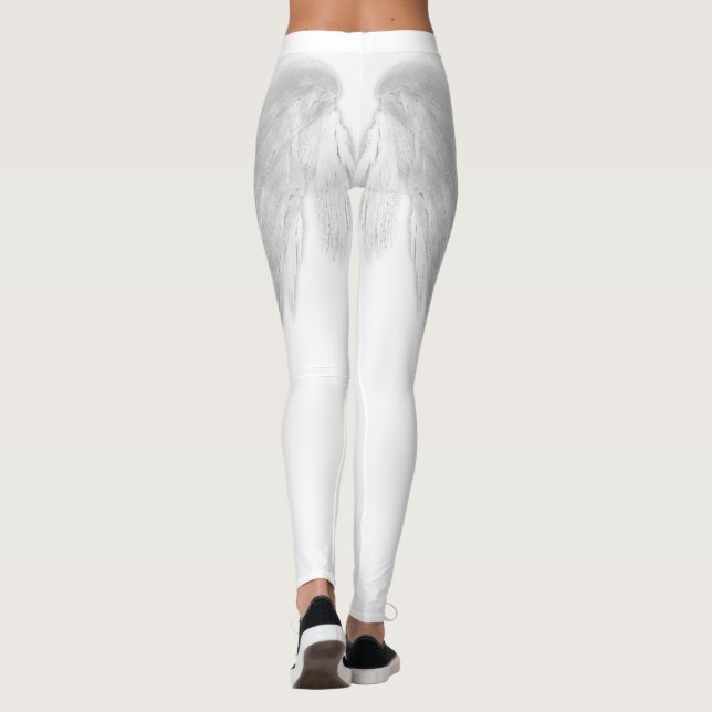 ANGEL WINGS White Leggings (Rückseite)