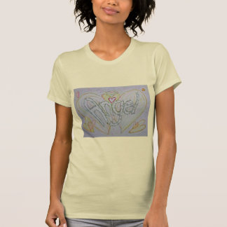 Angel Word Inspiration Custom Art T - Shirt