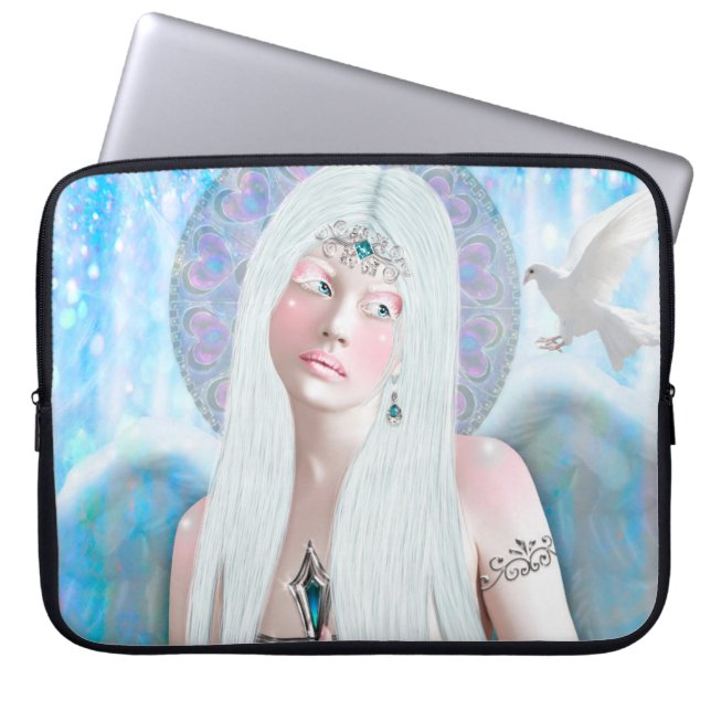 Angel y Paloma Funda von Portatil Laptop Sleeve (Vorderseite)