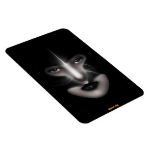Angel Yeux Fractal Art Flexible Magnet photo