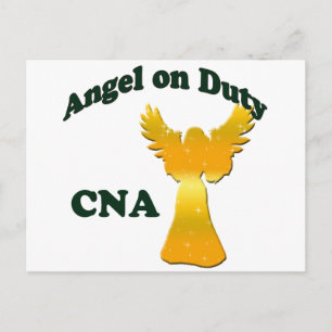 Angel zur Pflicht Postkarte