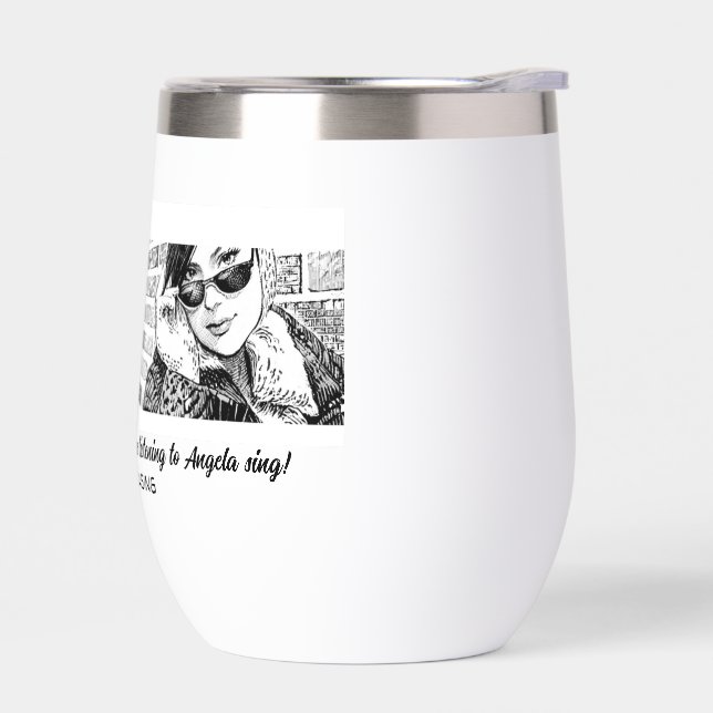 Angela Bingham Tumbler à vin thermique (Gauche)