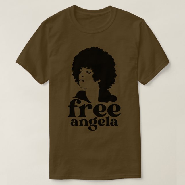 Angela davis T-Shirt (Design vorne)