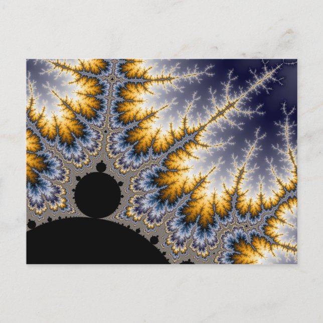 Angela - Fraktal Postkarte (Vorderseite)