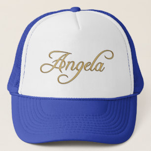 ANGELA-Markenbezeichnung Personalisierte Mode-Cap Truckerkappe