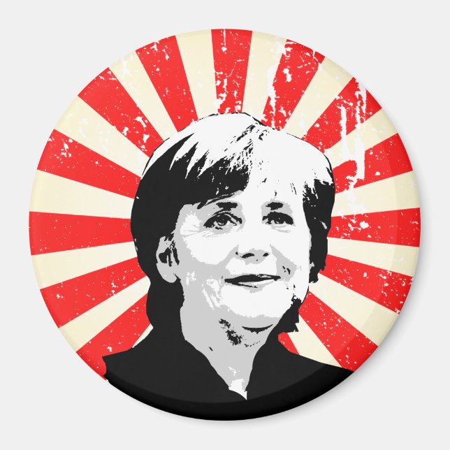 Angela Merkel Magnet (Vorne)