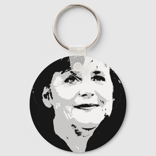 Angela Merkel Schlüsselanhänger (Vorderseite)