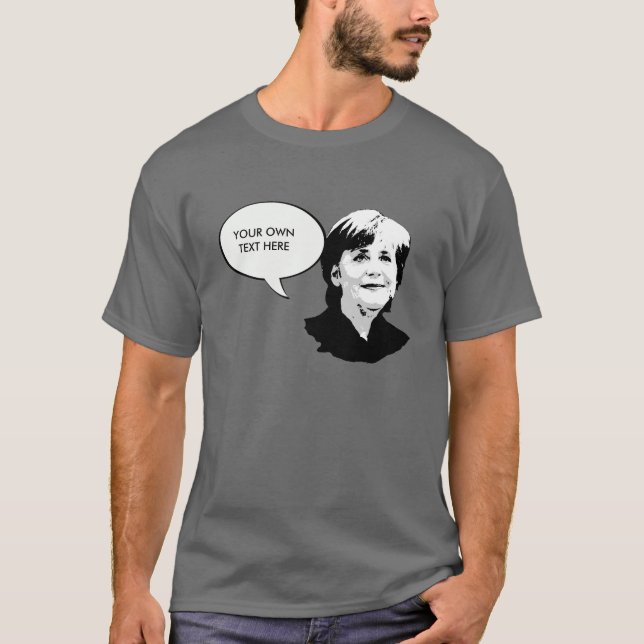 Angela Merkel T-Shirt (Vorderseite)