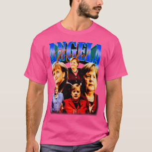Angela Merkel Vintag Style T-Shirt