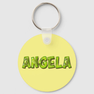 Angela Name Kiwi Design Schlüsselanhänger