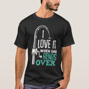 Angelboot-Spinnfächer-Angler-Urlaub T-Shirt