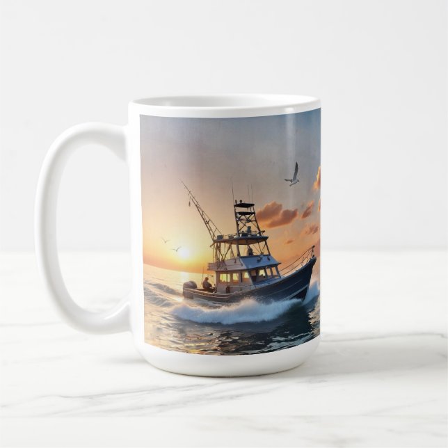 Angelboot-Tasse Kaffeetasse (Links)