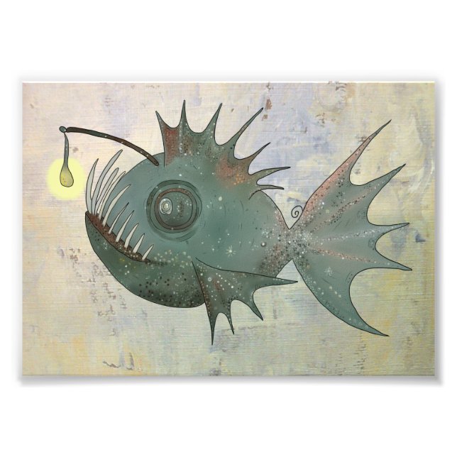 Angelerfisch Fotodruck (Vorne)