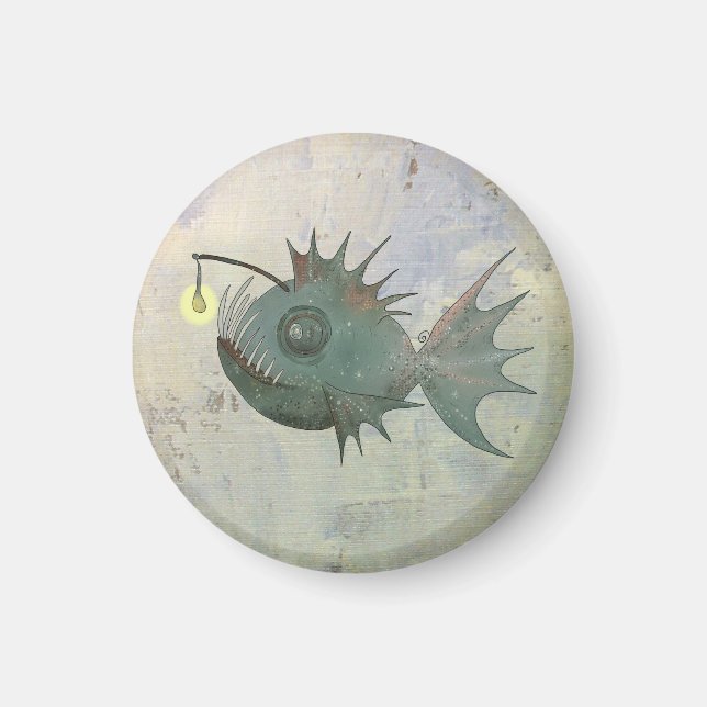 Angelerfisch Magnet (Vorne)
