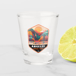 Angeles National Forest California Vintages Emblem Schnapsglas