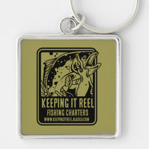 Angelfisch-Charters und Club-Zubehör Schlüsselanhänger