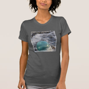 Angelfischschwimmer umgeben von Brandung T-Shirt