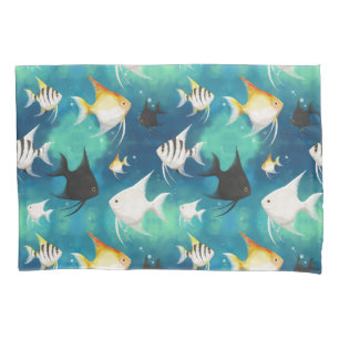 Angelfish Aquarium Pattern Kissenbezug
