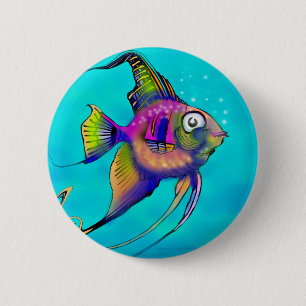 Angelfish Button