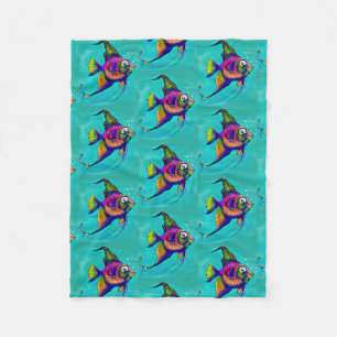Angelfish Fleecedecke
