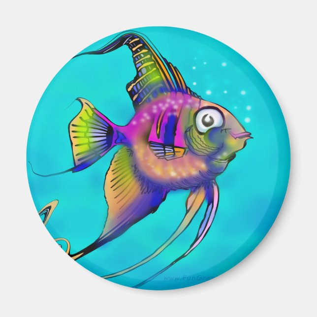Angelfish Magnet (Vorne)