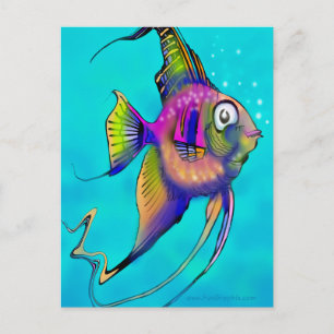 Angelfish Postkarte