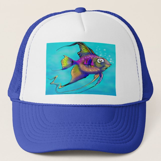 Angelfish Truckerkappe (Vorderseite)