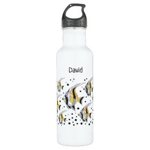 Angelfish Wasserflasche Edelstahlflasche