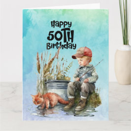 Angelfreunde zum 50. karte