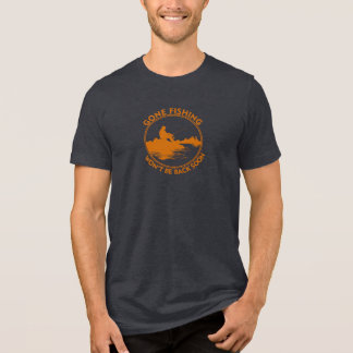 Angelgezogener Fischfang wird nicht bald wieder da Tri-Blend Shirt