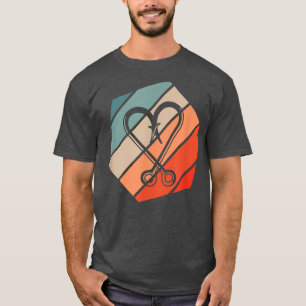 Angelhaken im Retro-Stil Vintage 252 T-Shirt