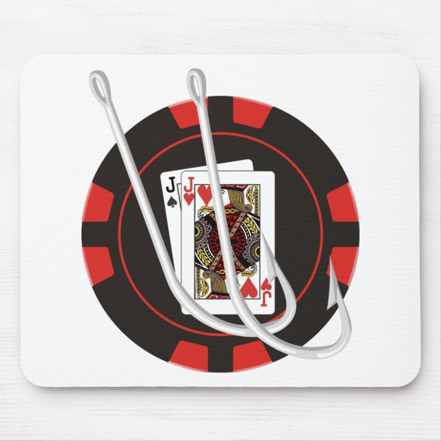 Angelhaken Mousepad (Vorne)