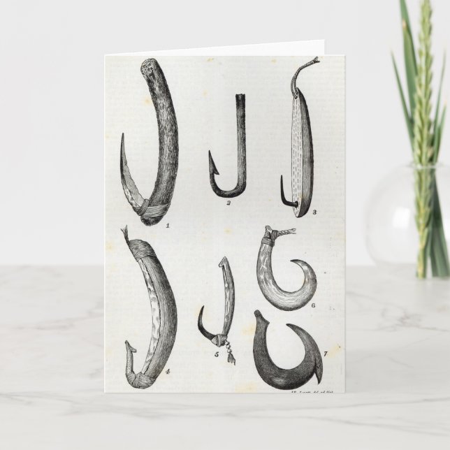 Angelhaken von prähistorischem und von Uncivilised Karte (Vorderseite)