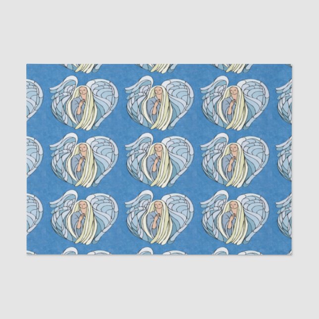 Angelic Angel Tissue Paper Seidenpapier (Vorderseite)