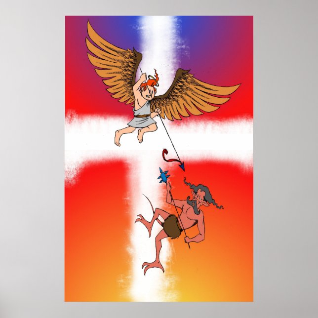 angelic battle poster (Vorne)