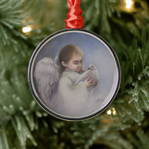 Angelic Blessings Ornament Aus Metall