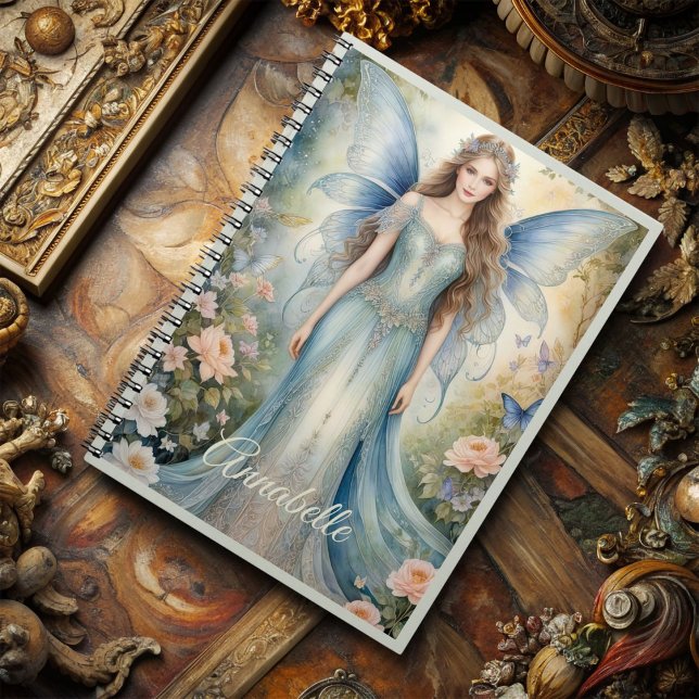 Angelic Blue Fairy Notizblock (Von Creator hochgeladen)