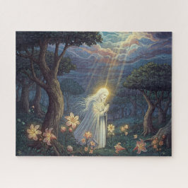 Angelic Figure Prachen im heiligen geheimnisvollen