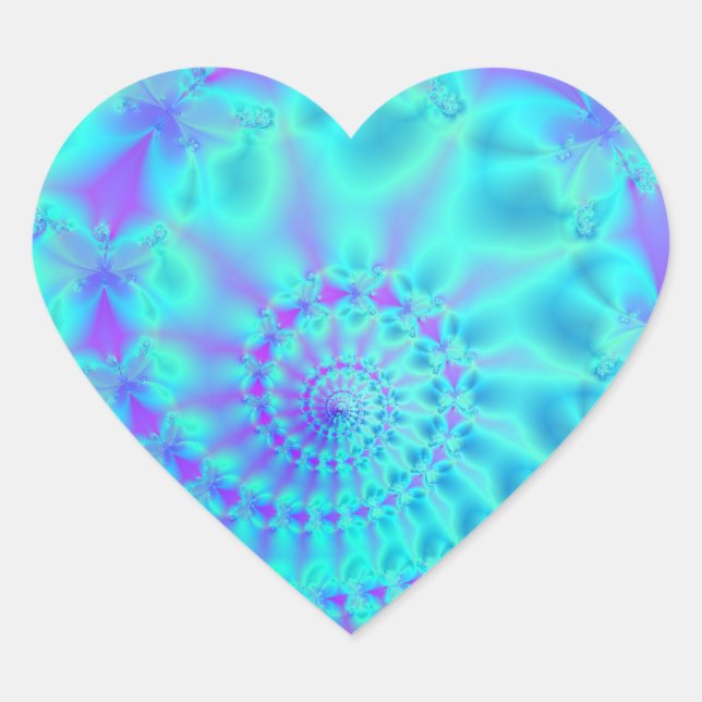 Angelic Herz-Aufkleber (Vorderseite)