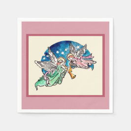 Angelic Hymns Serviette