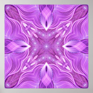 Angelic Realm Mandala Poster