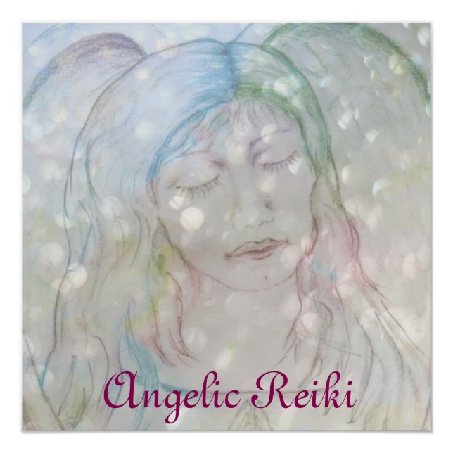 Angelic Reiki Poster (Vorderseite)