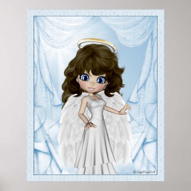 Angelica Angel Dreams Print Poster (Vorne)
