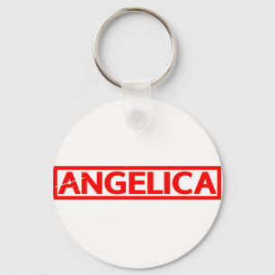 Angelica Briefmarke Schlüsselanhänger