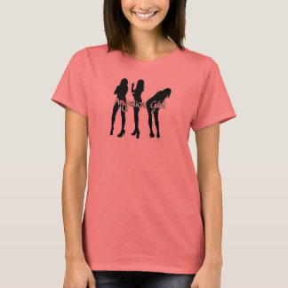 Angelica Gurl "Logo Gurls" [Schwarz & Weiß] T-Shirt
