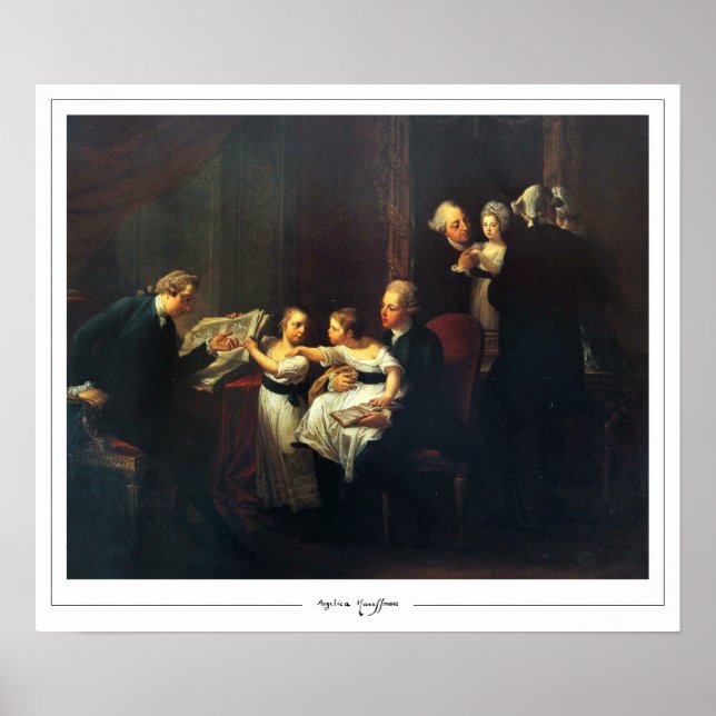 Angelica Kauffman Zedign Art Poster #87 (Vorne)