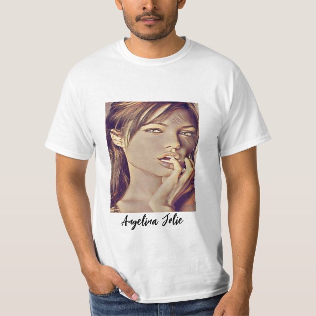 Angelina Jolie t Shirt (Vorderseite)