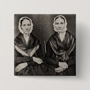 Angelina und Schwestern Sarahs Grimke ÄRA Button