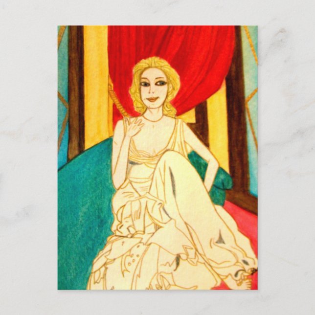 Angelique Postkarte (Vorderseite)